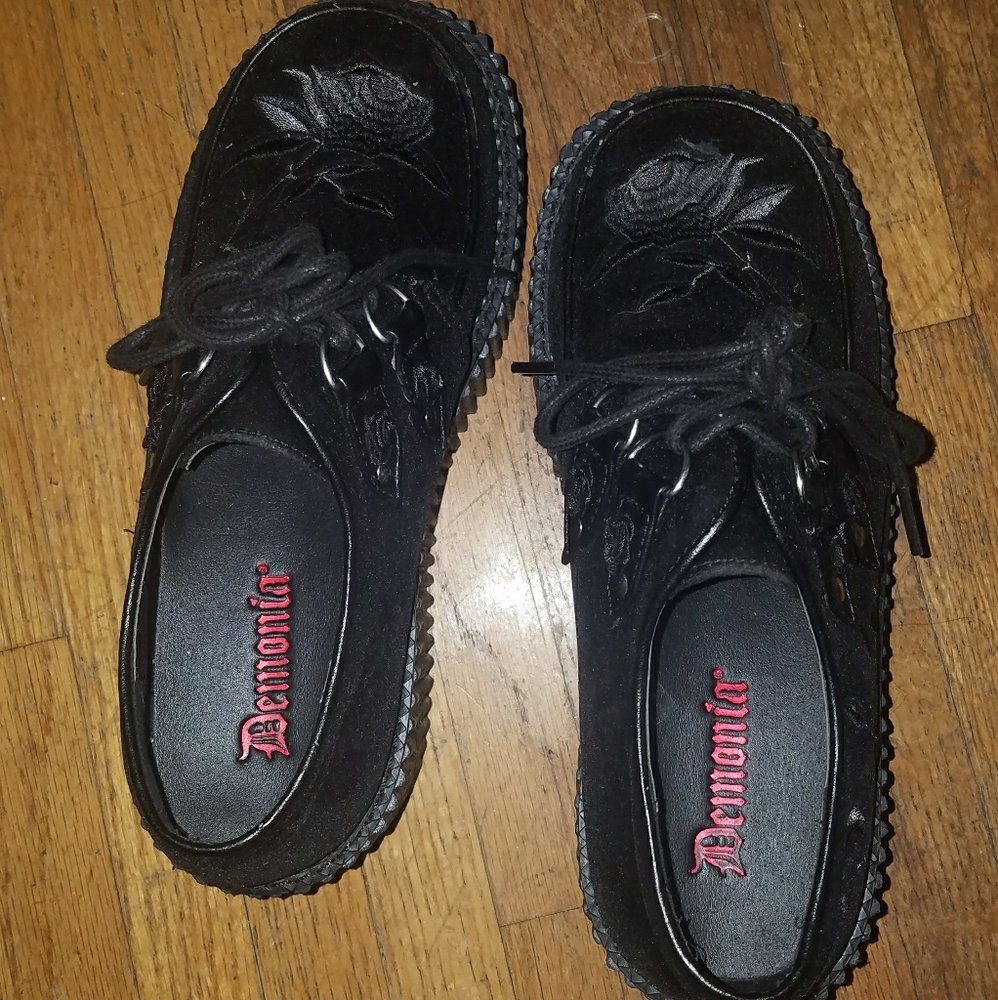 DEMONIA Fleurs de Mal Velvet Creepers